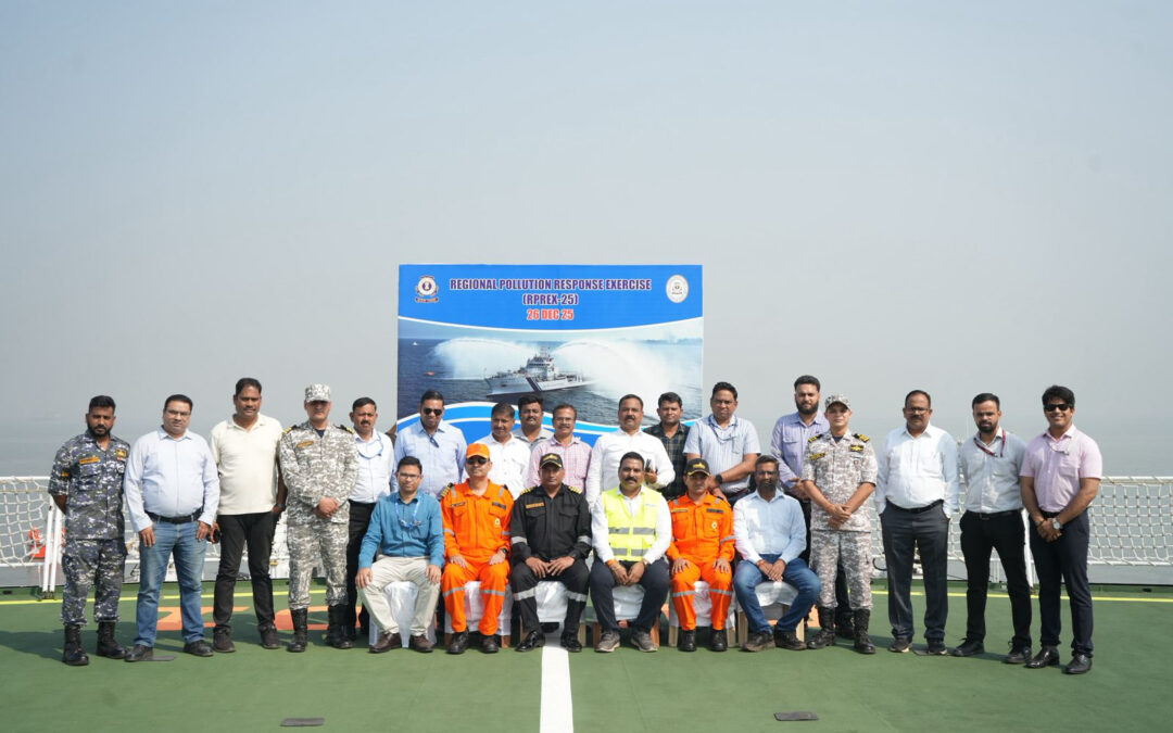 ICG conducts Pollution Response Exercise (RPREX-25)