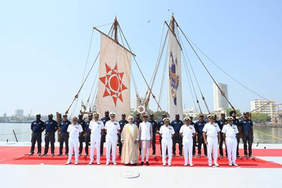 INSV Kaundinya Flagged-in at Naval Dockyard
