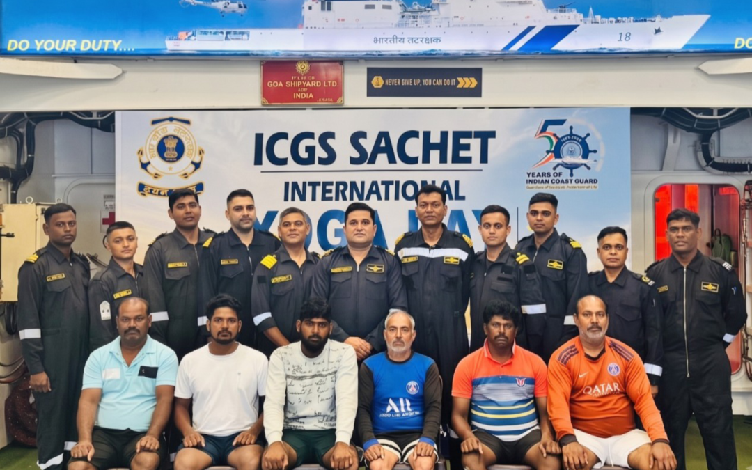 Coast Guard rescues six fishermen in challenging overnight operation off Mangaluru